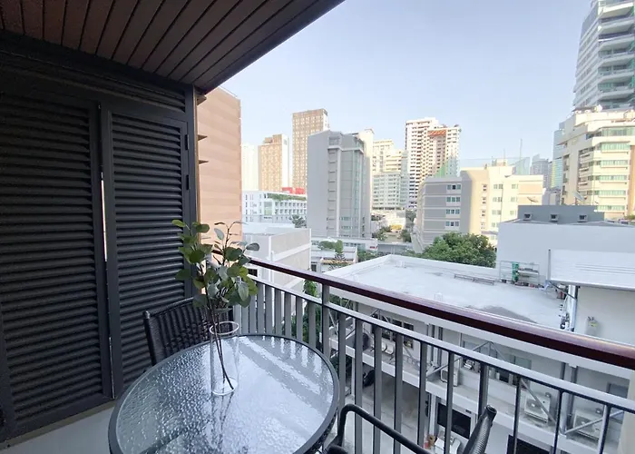 度假居 2br Modern Comfort At Vibrant Asok Bts Station