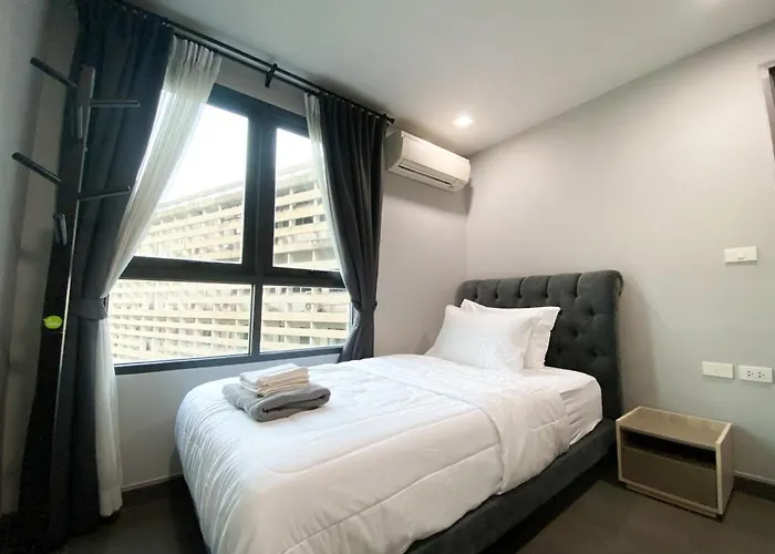 度假居 2br Modern Comfort At Vibrant Asok Bts Station
